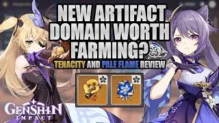 Are the NEW ARTIFACTS Worth Your Resin? | Pale Flame & Tenacity | Genshin Impact