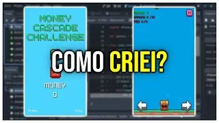COMO CRIEI MEU JOGO MONEY CASCADE CHALLENGE PELO CELULAR!!!