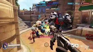 Overwatch 2 Partida de Mercy - Heróis nunca morrem / ps4