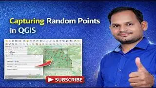 QGIS Beginning to Advanced Tutorial #43 Capturing Random Points I Random Point, GIS Mapping