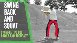 How to Use the Ground Golf Swing with 2 Simple Tips Swing up and Squat
