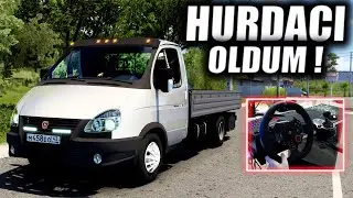 HURDACI OLDUM !!! HURDACI GELİYEAH !!! ETS 2 MOD 1.43 [ Logitech G29 ]