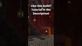 Minecraft How to Build a Pro Nether Base Tutorial Trailer #minecraft #minecrafttutorial #gearsaw