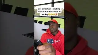 Bill Belichick scouting Wide Receivers back in the day🤣🤣🤣🏈 