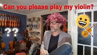 A man walked into the violin shop... Why soloists don't lend out their violins