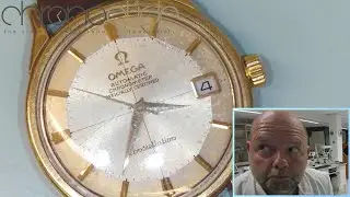 Solid gold Omega Pie Pan Constellation - Uncut Live stream