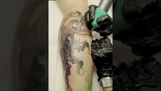 A Steed Stepping On The Clouds｜駿馬踏雲｜Tattooing Process｜Chinese Painting｜Joey Pang｜JP Tattoo Art｜HK