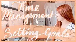 TIME MANAGEMENT AND GOAL SETTING USING NOTION | Managing Time and Staying Organized *Grad Student*