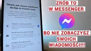 Ustaw PIN kod w Messenger  bo stracisz dostęp do swoich wiadomości