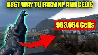 BEST FAST LEVEL UP & CELL FARMING METHOD | Kaiju Alpha