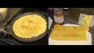 Making Crêpes with Duck Eggs (Recipe Optional)
