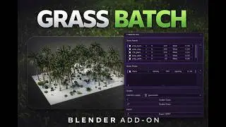 Grassbatch tool in blender for solumz/GTA MODDING 