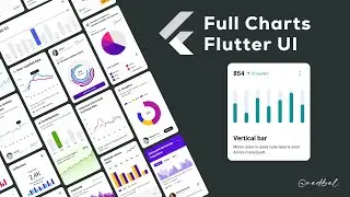 Flutter Full Charts - vertical bar chart - Flutter UI  Tutorial.