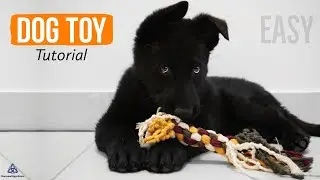DIY Dog Toy from MACRAME Cord