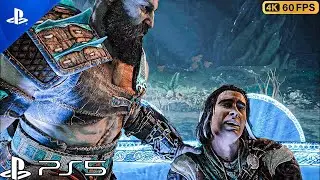Kratos Saves Freya's Brother (Freyr) Scene - God Of War Ragnarok | PS5 4K 60FPS | Wheels To Win