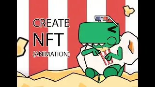 Create NFT - Dino-DukDik #NFT #NFTArt #Vector #Ai #illustrator