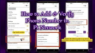 How to Add & Verify Phone Number in Pi Network Step-by-Step Guide...