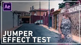 Jumper Effect Test - After Effects