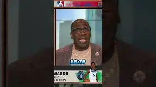 "Shannon Sharpe Reacts to Edwards' Statement: Jordan as the Only Skilled Player of His Era" #shorts
