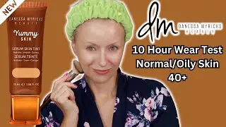 NEW Danessa Myricks Yummy Skin Soothing Serum Skin Tint Foundation Review + 12 Hour Wear
