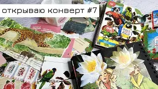Конверт #7: открываю конверт и делаю коллаж