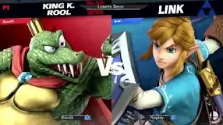 PSW #43 - Bandit (King K. Rool) vs Replay (Mario, Link) - Loser's Semis