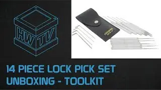 Southord 14 Piece Lock Pick Set Unboxing - Toolkit
