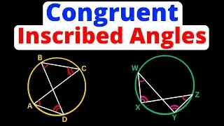Identify Congruent Inscribed Angles | Geometry | Eat Pi