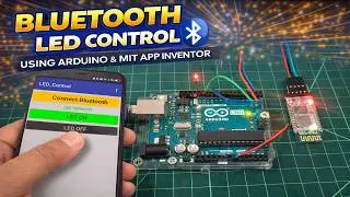 Bluetooth LED Control Using Arduino & MIT App Inventor | Urdu/Hindi