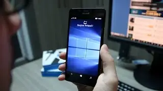 Démonstration de Windows Hello sur le Lumia 950
