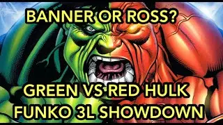 GREEN VS RED HULK FUNKO 3 LITRE SHOWDOWN