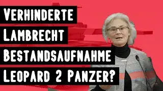 Verhinderte #Lambrecht aktiv die Kenntnis der Betriebsbereitschaft von #Leopard2 #Panzern?