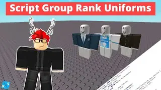 Roblox Scripting Tutorial: How to Script Group Rank Uniforms