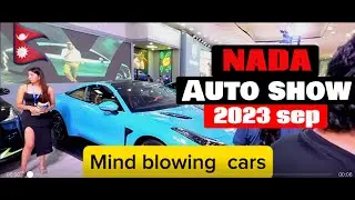 nada auto show 2023 all cars and bikes walkaround neta new ev cars hyndai byd seal dolphin