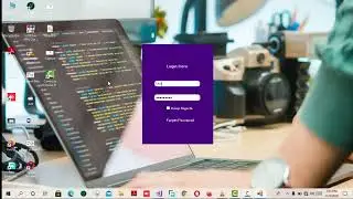 C# :- How to Create Simple  Flat Login Form in Visual Studio 2019