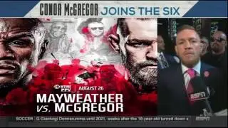 Mayweather is a Half A Fighter & Frail  - Conor Mcgregor Takes Shots