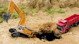 Cerita kendaraan konstruksi mengalami masalah | mobil disney truk pemadam kebakaran lucu