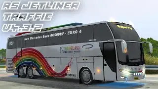 Kodename Traffic BUS RS JETLINER | BUSSID V4.3.2