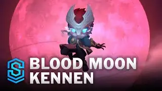 Blood Moon Kennen Wild Rift Skin Spotlight