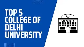 Top 5 College of Delhi University #shorts