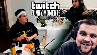 Читбаннед Смотрит Топ Моменты с Twitch | Новый Тренд Танец | Кукинг у Индианыча | Фристайл Злого