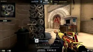 CS GO| ScreaM 51 убийство на mirage| scream headshot machine