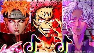 BADASS ANIME MOMENTS | TikTok Compilation | Part 85 ✨ (Anime And Song Names) #tiktokanime #badass