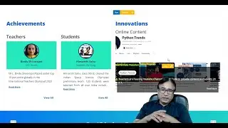 How to Edit Achievements and Innovations at Home Page of Website