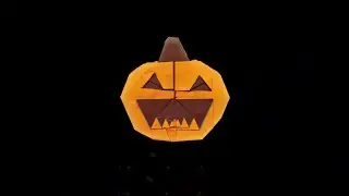 Origami Jack-o-Lantern 折り紙ジャック・オ・ランタン 🎃