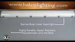 ProLED Select LVPT Linear Vapor Tight Fixture From Halco