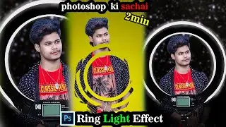 Ring light manipulation photo editing tutorial -editing for tiktok lovers creative manipulation edit