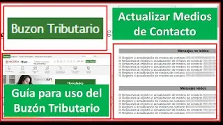 Activar Buzón Tributario y actualizar medios de contacto