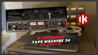 🚨Tape Machine 24 da IK Multimedia por apenas $5 | Garanta a sua!