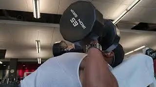 Incline dumbbell press